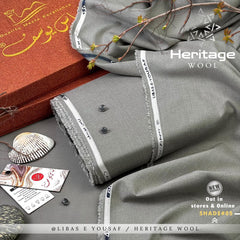 2-Piece Unstitched Wool Shalwar and Kameez for Men's (Winter Collection)