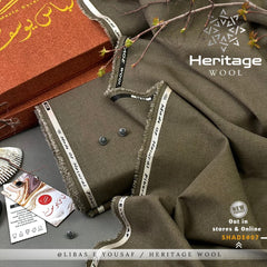 2-Piece Unstitched Wool Shalwar and Kameez for Men's (Winter Collection)