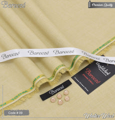 2-Piece Unstitched Wool Shalwar Kameez for Men's (Men's Winter Clothing)