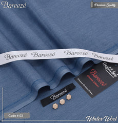 2-Piece Unstitched Wool Shalwar Kameez for Men's (Men's Winter Clothing)