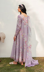 3-piece Unstitched Digtal Printed Lawn Embroidered Patch Work Dress for Women’s