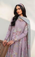 3-piece Unstitched Digtal Printed Lawn Embroidered Patch Work Dress for Women’s
